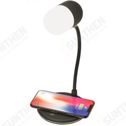 4 in 1 LED Desk Lamp Wireless Charging 3 Mode Touch Headset With bluetooth HD Music Speaker 4 in 1 LED Desk Lamp Wireless Charging 3 Mode Touch Headset With bluetooth HD Music Speaker