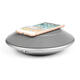 8 in 1 bluetooth Speaker 2000mAh QI Wireless Charge FM NFC Alarm Clock Charging Pad Subwoofer