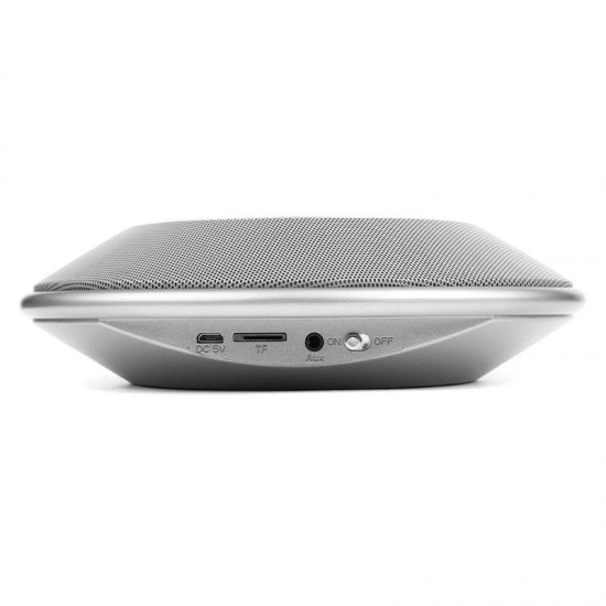8 in 1 bluetooth Speaker 2000mAh QI Wireless Charge FM NFC Alarm Clock Charging Pad Subwoofer