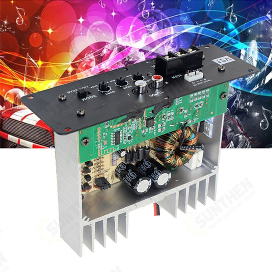 800W Full Tone Pure Bass Car Subwoofer Core Car Amplifier Board 12V High Power Subwoofer Amplifier