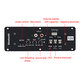 800W Full Tone Pure Bass Car Subwoofer Core Car Amplifier Board 12V High Power Subwoofer Amplifier