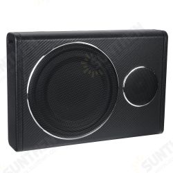 8inch 800W Car Subwoofer Speaker 12V Power Amplifier bluetooth Audio Super Bass Music Player Alloy Fuselage Double Horn