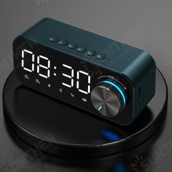 B126 bluetooth 5.0 Speaker Alarm Clock Night Light Multiple Play Modes LED Display 360° Surround Stereo Sound 1800mAh Battery Life B126 bluetooth 5.0 Speaker Alarm Clock Night Light Multiple Play Modes LED Display 360° Surround Stereo Sound 1800mAh Battery Life