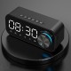 B126 bluetooth 5.0 Speaker Alarm Clock Night Light Multiple Play Modes LED Display 360° Surround Stereo Sound 1800mAh Battery Life