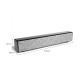 BT808 Wireless Bluetooth Soundbar Speaker Subwoofer Sound