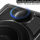 10inch Car Subwoofer Speaker 600W 12V 360° Stereo Super Bass Active Subwoofer Ultra-thin Body Under Seat Power Amplifier