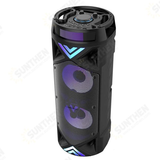 60cm Subwoofer 25W bluetooth Speaker Height bluetooth Subwoofer With Processor Party Speaker Outdoor Speaker Subwoofer Radio APP Card Speaker