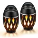 A1 Flame bluetooth Speakers Torch Atmosphere Speaker Wireless Portable Outdoor Speaker with LED Flickers Lights
