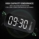 A18 Wireless bluetooth Speaker Mirror Hifi Subwoofer Digital Alarm Clock with FM Function AUX Output