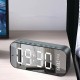 A18 Wireless bluetooth Speaker Mirror Hifi Subwoofer Digital Alarm Clock with FM Function AUX Output