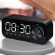 B126 bluetooth Subwoofer Music Player Speaker Alarm Clock With FM Radio Broadcast And Dual Alarm Clock Settings