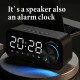 B126 bluetooth Subwoofer Music Player Speaker Alarm Clock With FM Radio Broadcast And Dual Alarm Clock Settings