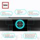 BS-20 Wireless bluetooth 5.0 Speaker Sound Bar Subwoofer Stereo LED Flashlight RGB Speaker Home Theater Surround Soundbar with Remote Control