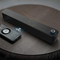 C08 bluetooth 5.0 Speaker Wireless Soundbar 10W Double Horn HiFi Bass Surround Sound Speaker Built-in Microphone C08 bluetooth 5.0 Speaker Wireless Soundbar 10W Double Horn HiFi Bass Surround Sound Speaker Built-in Microphone
