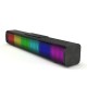 D02 Wireless bluetooth Speaker Multifunctional RGB TF Card Subwoofer Computer Game Sound Bar Loudspeaker