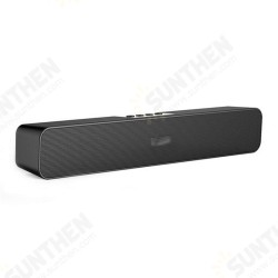 E350 Wireless bluetooth Soundbar 10W Home Theater Four Units HIFI FM Radio TF Card AUX-In 1200mAh Computer Desktop Speaker with Mic E350 Wireless bluetooth Soundbar 10W Home Theater Four Units HIFI FM Radio TF Card AUX-In 1200mAh Computer Desktop Speaker with Mic