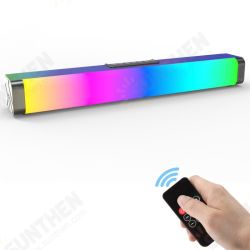 LP-18 20W bluetooth Speaker Soundbar Stereo Home Theater Soundbar Rectangle RGB Colorful bluetooth Speaker with Remote Control LP-18 20W bluetooth Speaker Soundbar Stereo Home Theater Soundbar Rectangle RGB Colorful bluetooth Speaker with Remote Control