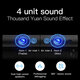 M10 4 Unit Sound LED Display Big Power Wireless Bass Column 6D Stereo Soundbar Music Center bluetooth Speaker