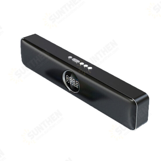 M10 4 Unit Sound LED Display Big Power Wireless Bass Column 6D Stereo Soundbar Music Center bluetooth Speaker