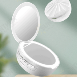 M6 Fashion Pocket Mirror Wireless bluetooth Speaker Fill Light Mini Portable Outdoor Speaker M6 Fashion Pocket Mirror Wireless bluetooth Speaker Fill Light Mini Portable Outdoor Speaker