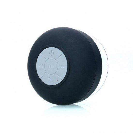 Portable bluetooth Sucker Waterproof Wireless Handsfree Speaker For Bathroom Shower Pool Beach