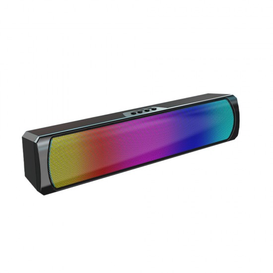 Q4 bluetooth RGB Soundbar Subwoofer Home Theater Powerful Bass Stereo Sound Speaker for TV PC Laptop