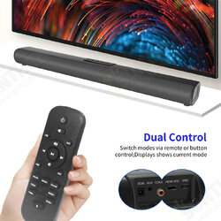 S20L 50W 3D Surround bluetooth 5.0 Soundbar Bass Wired Computer HiFi Stereo Sound Bar HDMI TV Home Theater System Speaker S20L 50W 3D Surround bluetooth 5.0 Soundbar Bass Wired Computer HiFi Stereo Sound Bar HDMI TV Home Theater System Speaker