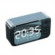T5 bluetooth Speaker Portable Wireless Speaker Creative LED Alarm Clock Outdoor TF Card Speaker Mini Desktop Clock Speaker