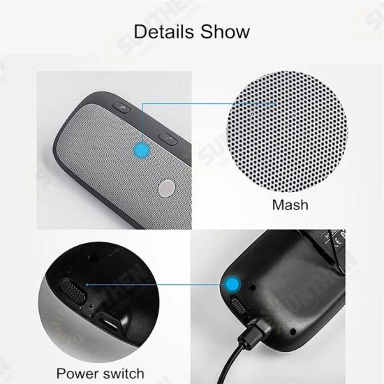 TZ900 Vehicle-Mounted Speaker Wireless bluetooth Soundbar DSP Noise Reduction MP3 Music Player Sun Shield with Mic TZ900 Vehicle-Mounted Speaker Wireless bluetooth Soundbar DSP Noise Reduction MP3 Music Player Sun Shield with Mic