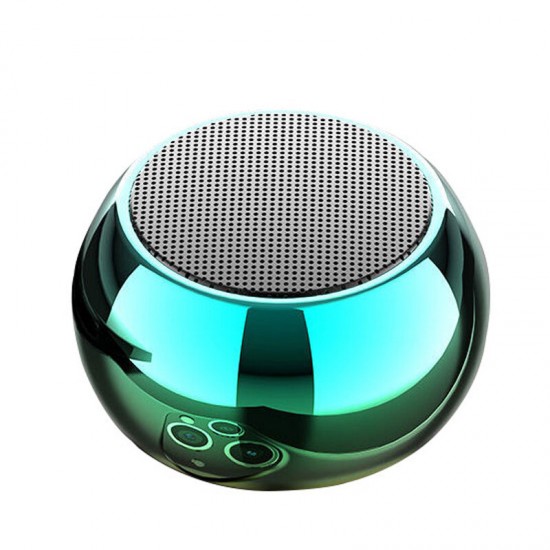 Wireless bluetooth 5.0 Speaker HIFI Stereo 360° Surround Sound Bass Boombox Mini Portable Soundbar with Mic