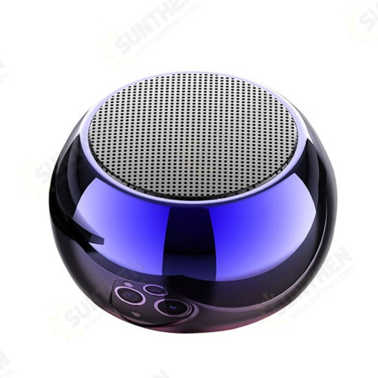 Wireless bluetooth 5.0 Speaker HIFI Stereo 360° Surround Sound Bass Boombox Mini Portable Soundbar with Mic