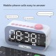 Z5 Alarm Clock Wireless bluetooth Speaker Portable Mini Mirror Alarm Clock HiFi Support TF Card