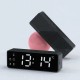 ZXL-B119 Wireless bluetooth Speaker Bass Subwoofer FM Radio TF Card Dual Alarm Clock 10W LED Mirror Soundbar with Mic