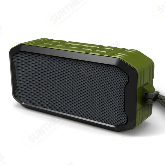 bluetooth 5.0 Waterproof Speaker with USB Flash Drive TF Card Playback Subwoofer TWS Wireless Outdoor Sports Loundpeakers