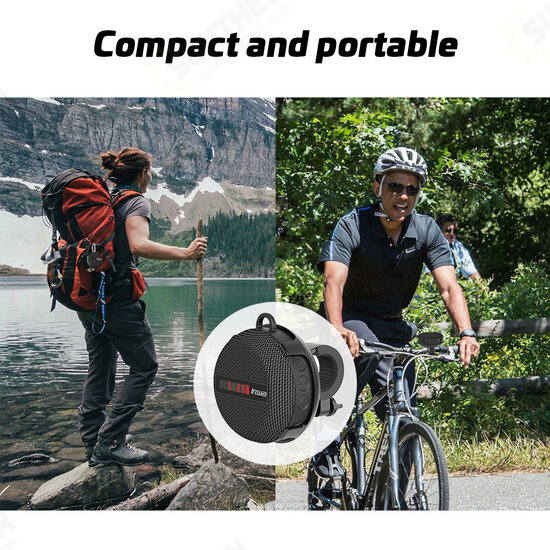 bluetooth Speaker LED Speed Digital Display Wireless HIFI Outdoor Waterproof Bicycle Speakers bluetooth Speaker LED Speed Digital Display Wireless HIFI Outdoor Waterproof Bicycle Speakers