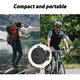 bluetooth Speaker LED Speed Digital Display Wireless HIFI Outdoor Waterproof Bicycle Speakers