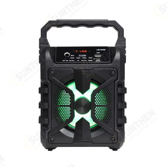 u bluetooth Speaker Waterproof Speakers Subwoofer with microphone Large Boom Box Volume Speaker Music Center Radio