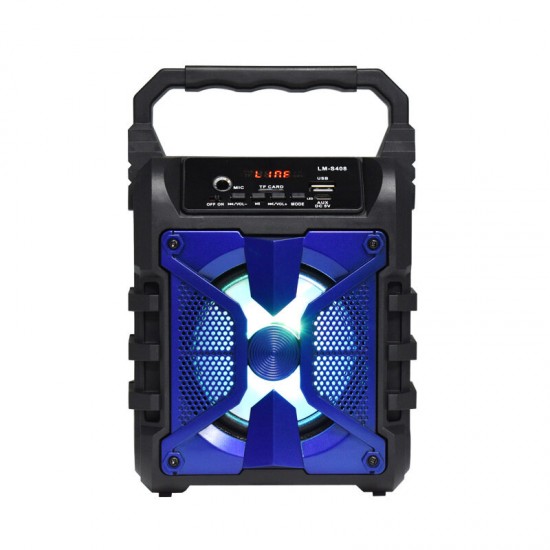 u bluetooth Speaker Waterproof Speakers Subwoofer with microphone Large Boom Box Volume Speaker Music Center Radio