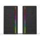 Bluetooth Desktop Speaker USB Charging Bluetooth Surround Stereo Bass Subwoofer AUX/TF Card Playing with RGB Symphony Light