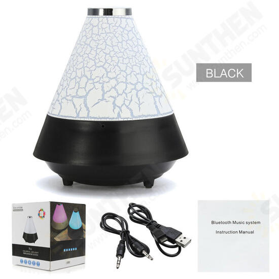 Colorful LED Night Light Portable Stereo bluetooth 3.0 Wireless Music Speaker