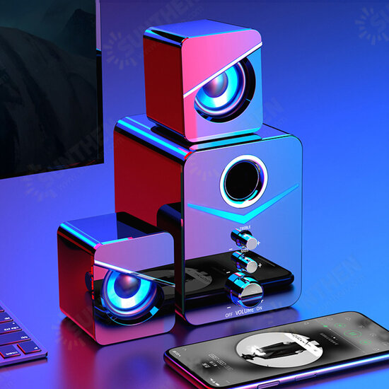 Computer bluetooth 5.0 Speaker USB Mobile Phone Subwoofer Speaker Computer bluetooth 5.0 Speaker USB Mobile Phone Subwoofer Speaker