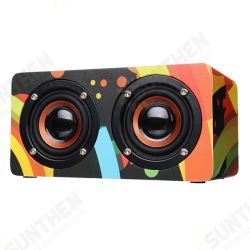 D50 Wooden Colorful Digital Amplifier bluetooth Wireless Speaker Ultra Bass Subwoofer Sound Headset D50 Wooden Colorful Digital Amplifier bluetooth Wireless Speaker Ultra Bass Subwoofer Sound Headset