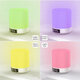 D58 Smart Mini Light Lamp Screen Display Clock Alarm Clock Colorful Light Wireless bluetooth Speaker