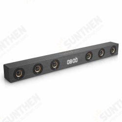 D80 Home Theatre Soundbar TV HDMI-compatible Wireless bluetooth Stereo Wooden Speaker Remote Control Support AUX/HDMI-compatible/Clock Display for TV Phone Laptop D80 Home Theatre Soundbar TV HDMI-compatible Wireless bluetooth Stereo Wooden Speaker Remote Control Support AUX/HDMI-compatible/Clock Display for TV Phone Laptop