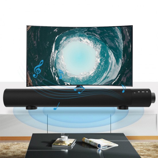 Desktop Wireless Cylindrical Subwoofer bluetooth 5.0 Speaker 5200mAh Battery Life Soundbar 2 Speakers 2 Diaphragms