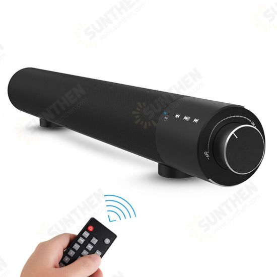 Desktop Wireless Cylindrical Subwoofer bluetooth 5.0 Speaker 5200mAh Battery Life Soundbar 2 Speakers 2 Diaphragms