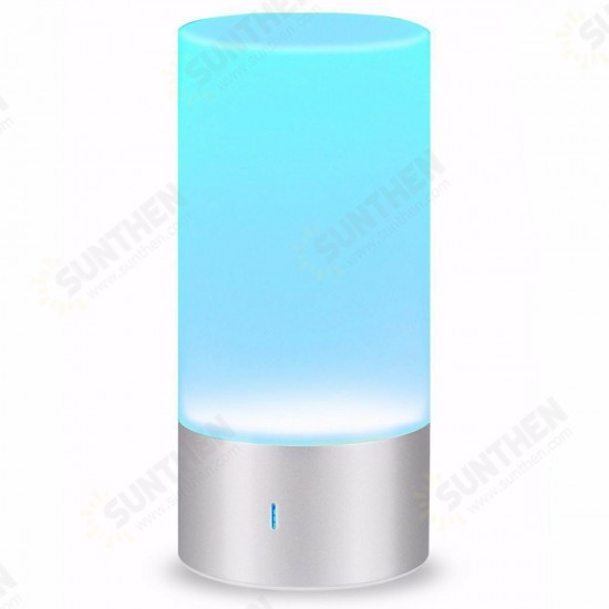 ELE Table Lamp Touch Sensor Lamp bluetooth Speaker Dimmable Warm White Light & Color Changing RGB