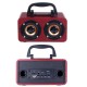 FT-4002 Wooden Wireless bluetooth Speaker Dual Driver TF Card Stereo Bass Subwoofer with Mic with Phone Holder