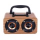 FT-4002 Wooden Wireless bluetooth Speaker Dual Driver TF Card Stereo Bass Subwoofer with Mic with Phone Holder FT-4002 Wooden Wireless bluetooth Speaker Dual Driver TF Card Stereo Bass Subwoofer with Mic with Phone Holder