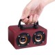 FT-4002 Wooden Wireless bluetooth Speaker Dual Driver TF Card Stereo Bass Subwoofer with Mic with Phone Holder FT-4002 Wooden Wireless bluetooth Speaker Dual Driver TF Card Stereo Bass Subwoofer with Mic with Phone Holder